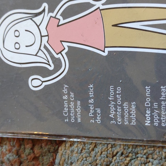 Family car stickers/decals vtg - Picture 6 of 8